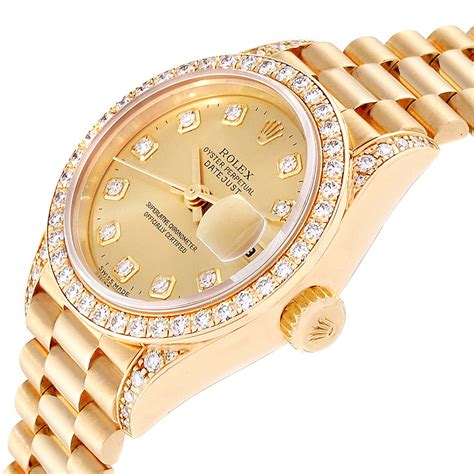 gold presidential rolex new|echt gouden horloge dames.